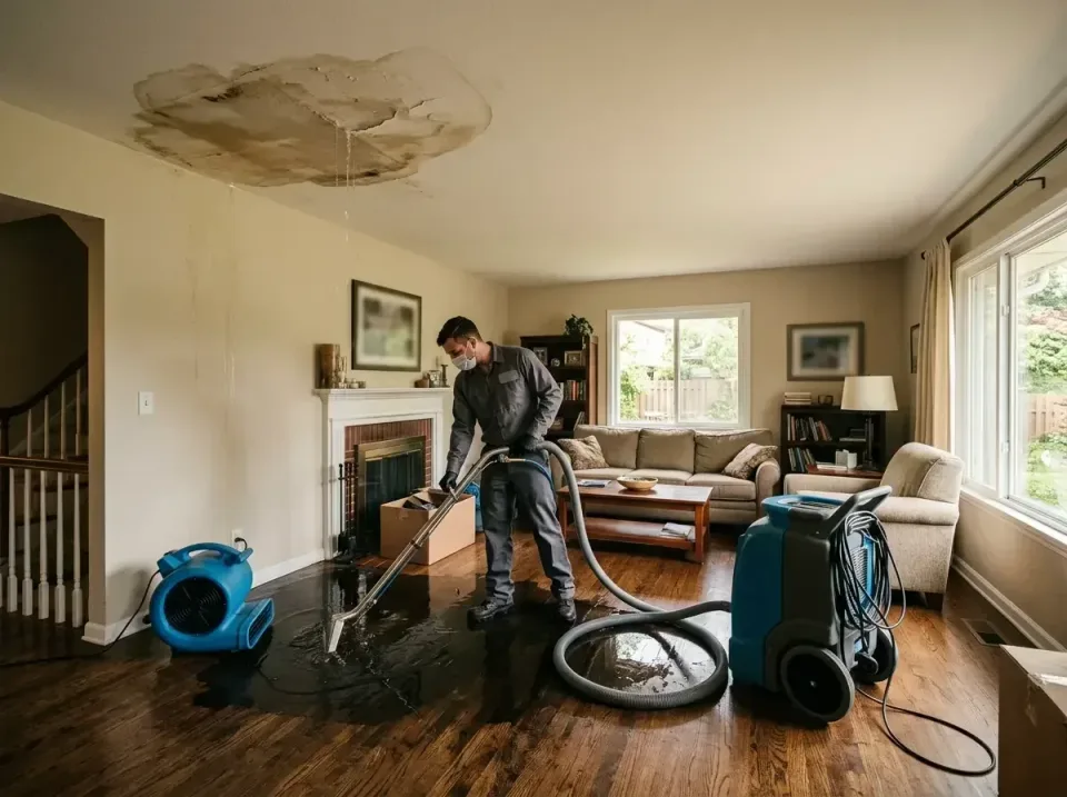 attic-pipe-burst-ceiling-drip-008 — frequently asked questions, Water Damage Restoration & Carpet Care in Spotsylvania Court…